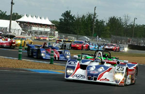 RML MG Lola EX 257, Le Mans 2004. Photo: Marcus Potts