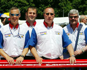 Le Mans 2005 - Vince, Adam, jakey and Phil