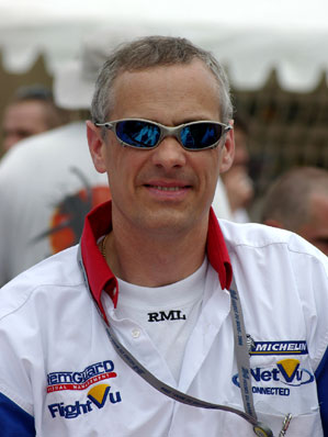 Vince at Scrutineering for LM2006