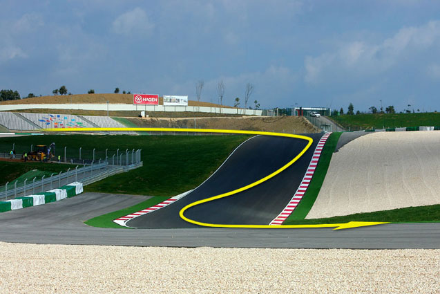 Turn 12 through 13, Circuit do Algarve, Portugal. Photo: © Marcus Potts / CMC Graphics
