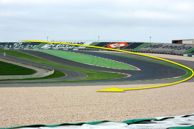 Turn 16, Circuit do Algarve, Portugal. Photo: © Marcus Potts / CMC Graphics