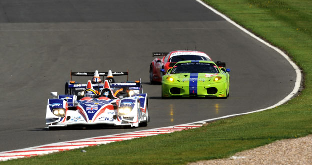 Tommy with #45 just behind. Photo: Peter May, Dailysportscar